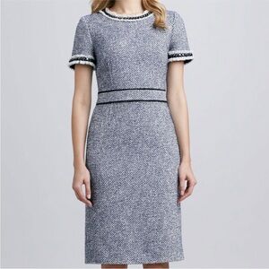 Tory Burch Tweed Rosemary Fitted Dress